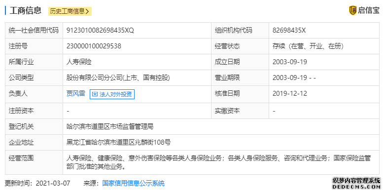 查實違規(guī)！中國人壽被罰51萬