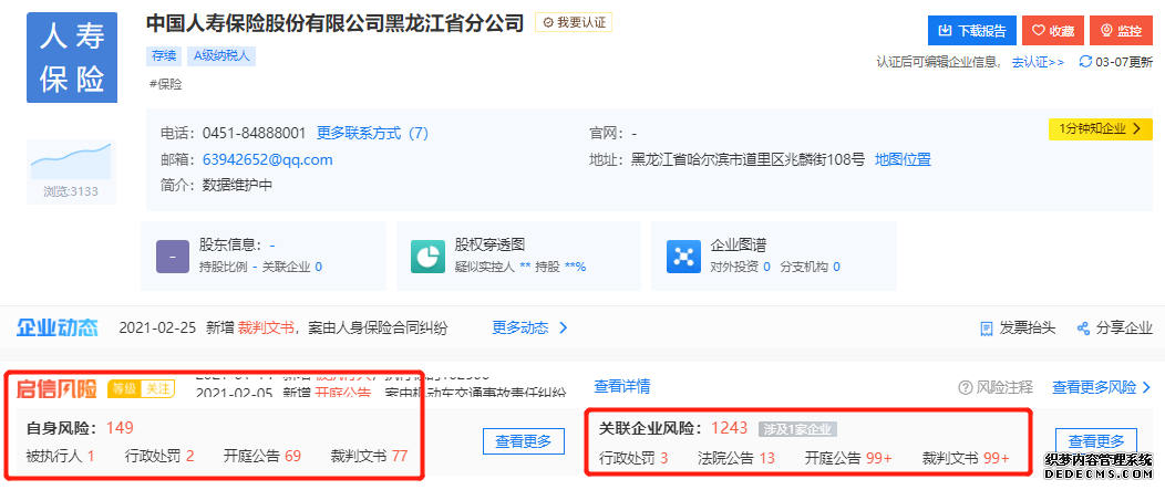 查實違規(guī)！中國人壽被罰51萬